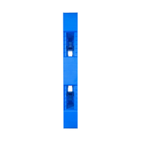 Palettes en plastique HDPE/PP 100% durables pour petites pharmacies, à entrée 4 voies, empilables, pour stockage industriel