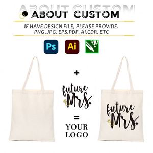 Sacs fourre-tout en toile vierge en gros pour femmes, grande capacité, sacs d'épicerie réutilisables en toile de coton avec logo personnalisé - Product Image 2