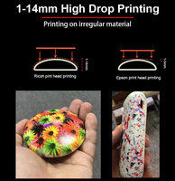 Imprimante UV industrielle Jucolor 9012 pour peinture sur toile, tapis de porte en fibre de coco, acrylique, imprimante UV à plat 3D en relief, double 9060