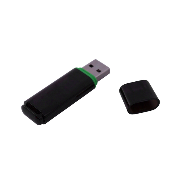 High Speed Plastic USB Flash Drive LED Light Promotional Memory Stick