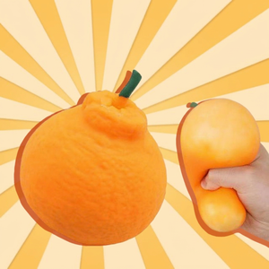 Simulation of Food and Play Ugly Orange Pinch <b>Music</b> Fruit Baba Orange Cathartic Unisex <b>Toys</b> <b>for</b> Youth - Product Image 1