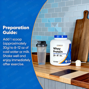 מי גבינה גלולות חלבון ללא טעם <span class=keywords><strong>5</strong></span> קילו-מחלבון מי תרכיז שיפור צפיפות העצם - Product Image 4