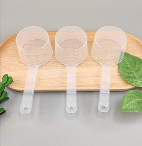 <span class=keywords><strong>Cuillère</strong></span> en <span class=keywords><strong>plastique</strong></span> PP transparente à manche court de qualité alimentaire 5g 10g 20g 25g poudre 20ml 40ml 50ml <span class=keywords><strong>cuillère</strong></span> à mesurer liquide - Product Image 6