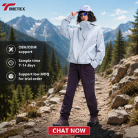Veste coupe-vent technique imperméable unisexe 100% polyester pour le trekking et la randonnée, veste d'extérieur à capuche Acrivewear