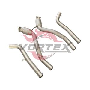 ท่อลงแคทแบบไหลสูงมาตรฐาน Vortex OE สำหรับ Mercedes Benz AMG W463A W464 G63 ทำจากสแตนเลส ได้รับการรับรองมาตรฐาน CE - Product Image 3
