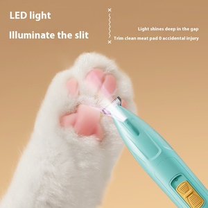 Nouvelle tondeuse à cheveux électrique en acier inoxydable pour chien et chat <span class=keywords><strong>coupe</strong></span>-toilettage pour animaux de compagnie avec <span class=keywords><strong>coupe</strong></span>-cheveux transfrontalière de l'usine - Product Image 3