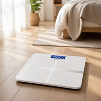Balance intelligente de qualité supérieure, balance numérique Bluetooth pour salle de bain, mesure du poids corporel, suivi des données, balance électronique précise