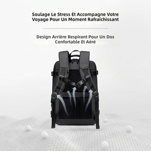 <span class=keywords><strong>Sac</strong></span> à dos Arctic Hunter pour ordinateur portable, voyage, compression sous vide inté<span class=keywords><strong>gr</strong></span>ée, imperméable, polyester, homme, affaires - Product Image 2