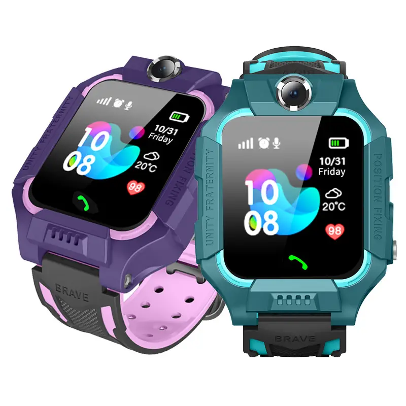Z6 Q19 Kids SOS Smart Watch IP67 Waterproof SIM Card Children LBS Tracker Anti-lost Smart Wristband For IOS Android