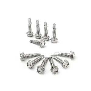 Acero inoxidable 316 Tapping Brocante Din7504 Tornillos autoperforantes de cabeza hexagonal - Product Image 5