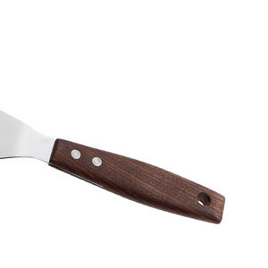 Cucina Torta di Server in acciaio inox <span class=keywords><strong>hamburger</strong></span> Turner/spatola con manico in legno - Product Image 5