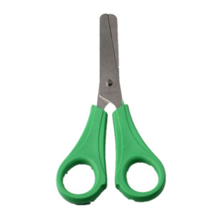 Ciseaux métalliques pour étudiants, outils de fabrication de bijoux, poignées vertes, été 2021 - Product Image 5