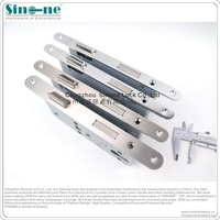 Serrure de porte à mortaise Euro CE anti-rayons X pour porte d'hôpital