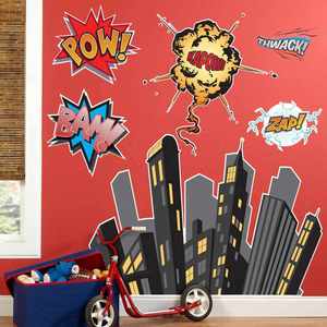 Poster mural pour téléviseur, mousse XPE imperméable, taille personnalisée, autocollants décoratifs 3D, détails fins, décoration intérieure, grand autocollant mural - Product Image 2