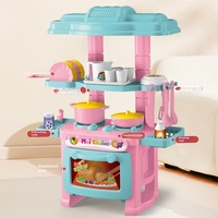 Ensemble de jouets de cuisine de simulation pour enfants, jeu de puzzle interactif, entraînement pratique, mini cuisine pour bébé, cadeaux pour filles et garçons