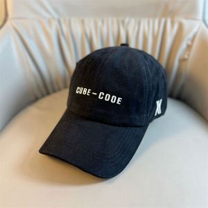 Gorra de Béisbol con Letras Bordadas a la Moda, Ajustable, de Algodón, Personalizada, de 6 Paneles, con Logotipo Bordado, para Hombre y Mujer - Product Image 4