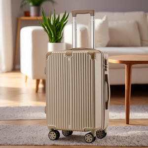 Maleta pequeña retro de 20 pulgadas, ligera, con ruedas giratorias y candado de combinación, para viajes de negocios, unisex. - Product Image 4