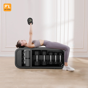 Nouvelle arrivée Banc d'entraînement plat Boîte <span class=keywords><strong>de</strong></span> gymnastique avec rangement Banc <span class=keywords><strong>de</strong></span> rangement pour haltères multifonctionnel réglable - Product Image 2
