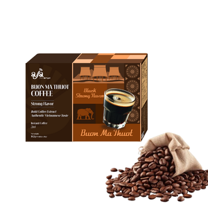 El mejor precio, Buon Ma Thuot, café instantáneo, sabores fuertes, café Robusta versátil, fabricante vietnamita que ahorra tiempo - Product Image 1