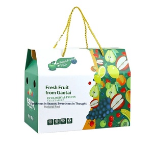 Fresh Fruit Gift Box Wholesale Paper Packaging <b>Crate</b> for Berries Apples & More - Product Image 1
