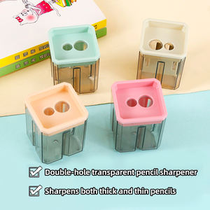 <span class=keywords><strong>Taille</strong></span>-<span class=keywords><strong>crayon</strong></span> Macaron rose <span class=keywords><strong>taille</strong></span>-<span class=keywords><strong>crayon</strong></span> à double trou en plastique pour <span class=keywords><strong>crayon</strong></span> de dessin animé - Product Image 3