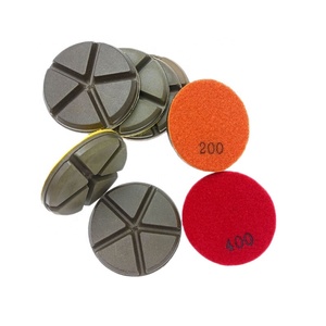 80Mm <span class=keywords><strong>3</strong></span> Inch Beton Langer Leven Haak Overgangs Keramische Binding Polijsten Pads - Product Image 4