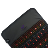 Luxuryade B190 Tapis Chauffant à Ions Négatifs FIR en Cristal d'Améthyste, Matelas Infrarouge Thérapeutique avec Lumière Rouge Photon et PEMF