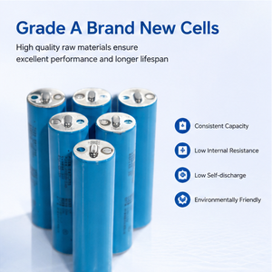 Baterai Lithium Ion Silinder LiFePO4 32135 Kapasitas Tinggi 3.2V 12.8Ah yang Dapat Diisi Ulang dengan 1000 Siklus - Product Image 3