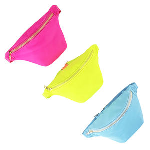 Logo personnalisé étanche unisexe fermeture éclair sac à main Jumbo Hip Bum sac bandoulière Fanny Pack taille sac Nylon ceinture sac pour les femmes - Product Image 2