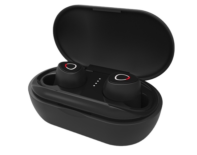 Auto Pairing 5.0 Tws Earbuds , Handsfree Mini in Ear Touch Control True Wireless bluetooth Earphones with Type C Charging case