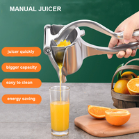 Factory Direct Heavy Duty Enkele Druk Aluminium Metalen Manual Hand Gegoten Citrus Oranje Lime Fruit Juicer Citruspers