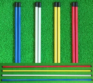 Swing <span class=keywords><strong>Putter</strong></span> Aid Herramienta de alineación de <span class=keywords><strong>golf</strong></span> Palos de entrenamiento-48 pulgadas Ayuda de alineación de <span class=keywords><strong>golf</strong></span> Varillas de práctica de fibra de vidrio - Product Image 4