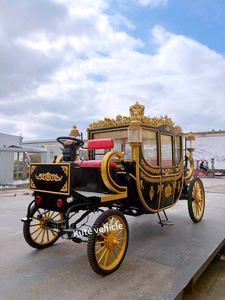 Magnifique calèche victorienne à chevaux à vendre – Achetez une calèche touristique de style britannique, chariot royal à chevaux pour l'Europe - Product Image 2