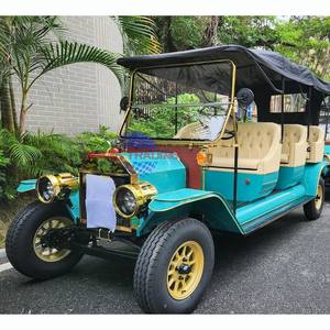 Carrito de Golf Eléctrico Vintage de Playa - Vehículo de Ocio Retro - Product Image 6