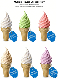 Polvo para <span class=keywords><strong>Helado</strong></span> <span class=keywords><strong>de</strong></span> <span class=keywords><strong>Chocolate</strong></span>, Mezcla <span class=keywords><strong>de</strong></span> Polvo para <span class=keywords><strong>Helado</strong></span> Suave Estilo McDonald's, 1 kg, Reproduce el Sabor Famoso, Suave y Sedoso para Tiendas <span class=keywords><strong>de</strong></span> Postres - Product Image 5