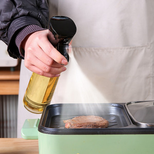 Pulvérisateur d'huile en plastique pour la cuisson, huile d'olive, sauce soja, vinaigre, distributeur rechargeable non aérosol, flacon pulvérisateur en PP - Product Image 4