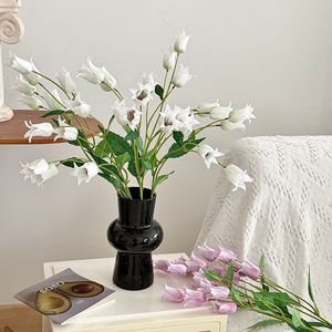 Fiori Artificiali di Campanula in Seta all'Ingrosso, Steli Multicolore di <span class=keywords><strong>Campanule</strong></span> Finte per Matrimoni, Eventi, Decorazioni Floreali per la Casa - Product Image 4