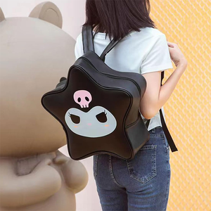 Eslinga de estrella negra de moda con función impermeable, alfileres personalizados, cierre de cremallera para exhibición de Centros Comerciales - Product Image 4