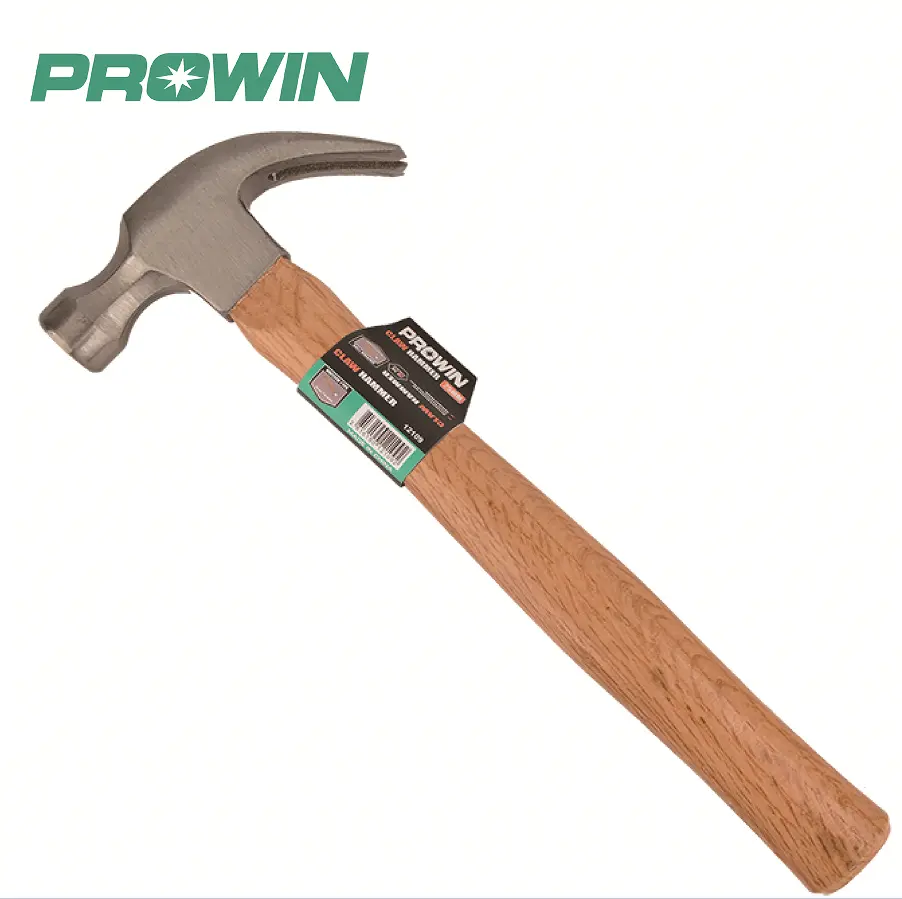 PROWIN martello da carpentiere con manico in legno da 16 once di alta qualità