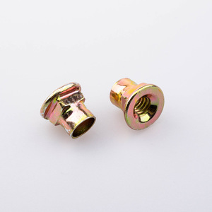 Step Adjustment Riveting Nuts 1-412 Zinc Alloy Plated Durable Home Furniture Connectors - Product Image 3