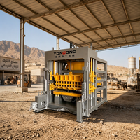 Machine automatique de fabrication de blocs de terre emboîtables QT5-15 pour la construction de maisons et la production de pavés