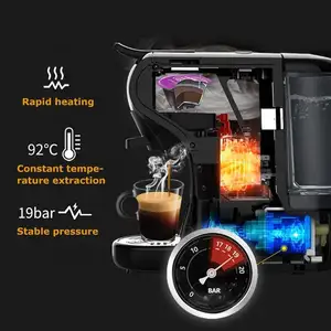 Fabriek Directe Levering Hibrew Draagbare Koffiecapsules Machine