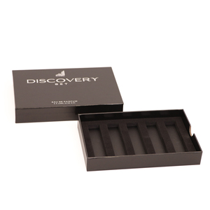 Caja de Cartón Rígido Personalizada para Set de Descubrimiento de Perfumes, con Soporte para Muestras de Fragancia de 2ml y 10ml - Product Image 5