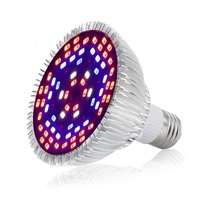 Amazon vendita Calda Par30 E27 50W Spettro Completo LED Coltiva La Luce Lampadine