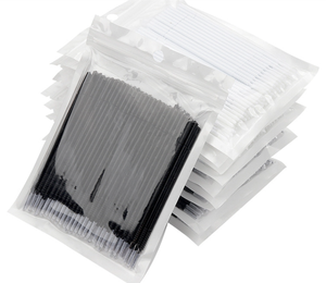 Applicateurs jetables en micro-brosses en plastique pour le nettoyage des cils, maquillage permanent, cotons-tiges, outils de salon de beauté - Product Image 4