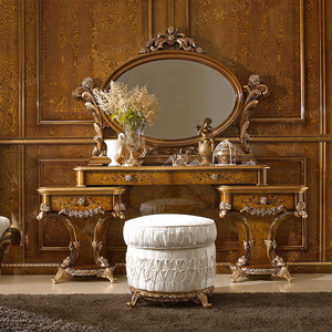 Elegante Comodino in Stile Francese, Set di Mobili per Camera da Letto, Design Rococò Intagliato, Personalizzabile, Alta Qualità - Product Image 2