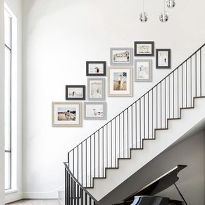 Picture <strong>Frames</strong> Collage Wall Decor <strong>Gallery</strong> Wall <strong>Frame</strong> <strong>Set</strong> for Wall or Tabletop Display - Product Image 1