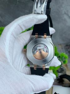 นาฬิกาดำน้ำคุณภาพสูง 41 มม. ระบบจักรกล สแตนเลสสตีล พร้อมระบบเตือนภัย กันน้ำ 30 บาร์ เข็มแบบเซี่ยงไฮ้ ประดับคริสตัลรูปดาว - Product Image 4