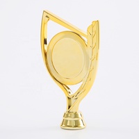 Délicat sur mesure prix de gros trophée rond partie personnalisée pour les petits trophées de football récompenses et souvenirs HP31