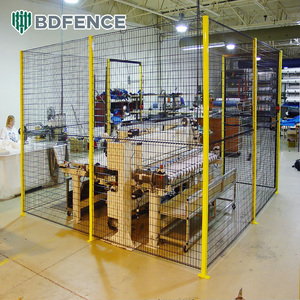 Scherma di sicurezza per celle di lavoro robotiche | Guard rail per apparecchiature automatizzate | Maglia divisoria per magazzino senza soluzione di continuità | OEM barriera industriale - Product Image 5